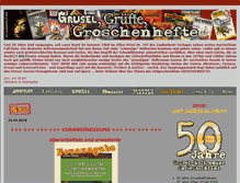 Tablet Screenshot of groschenhefte.net